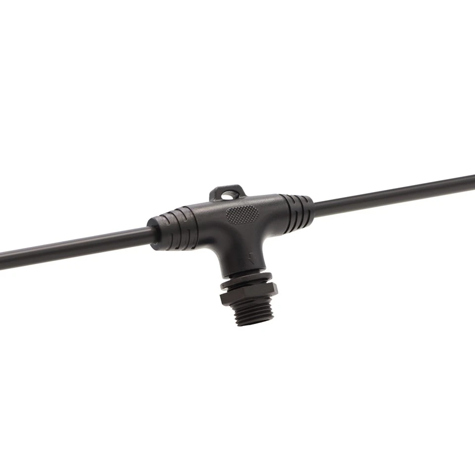 M 12 2-6 Pin T - مجموعة كبل البطارية المقاومة للماء من النوع M لإدارة كابلات الروبوت IP67