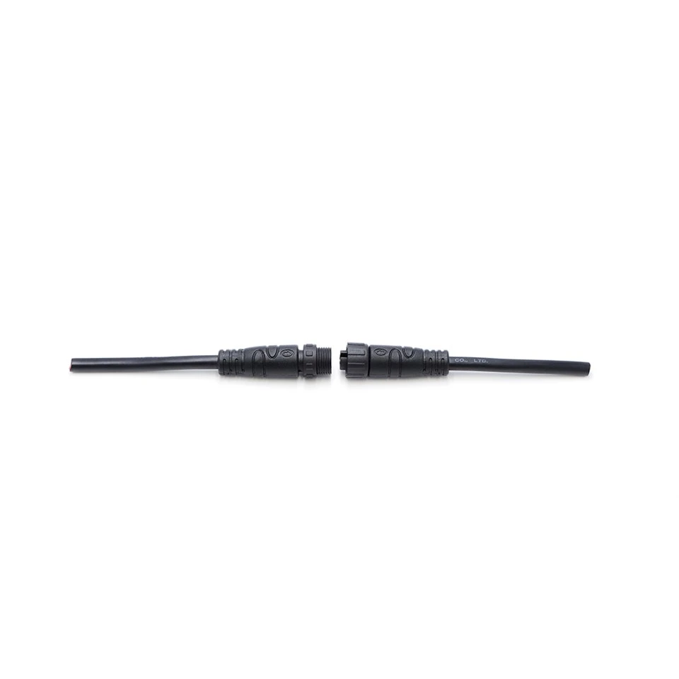M12 2 موصل ملولب مقاوم للماء IP67