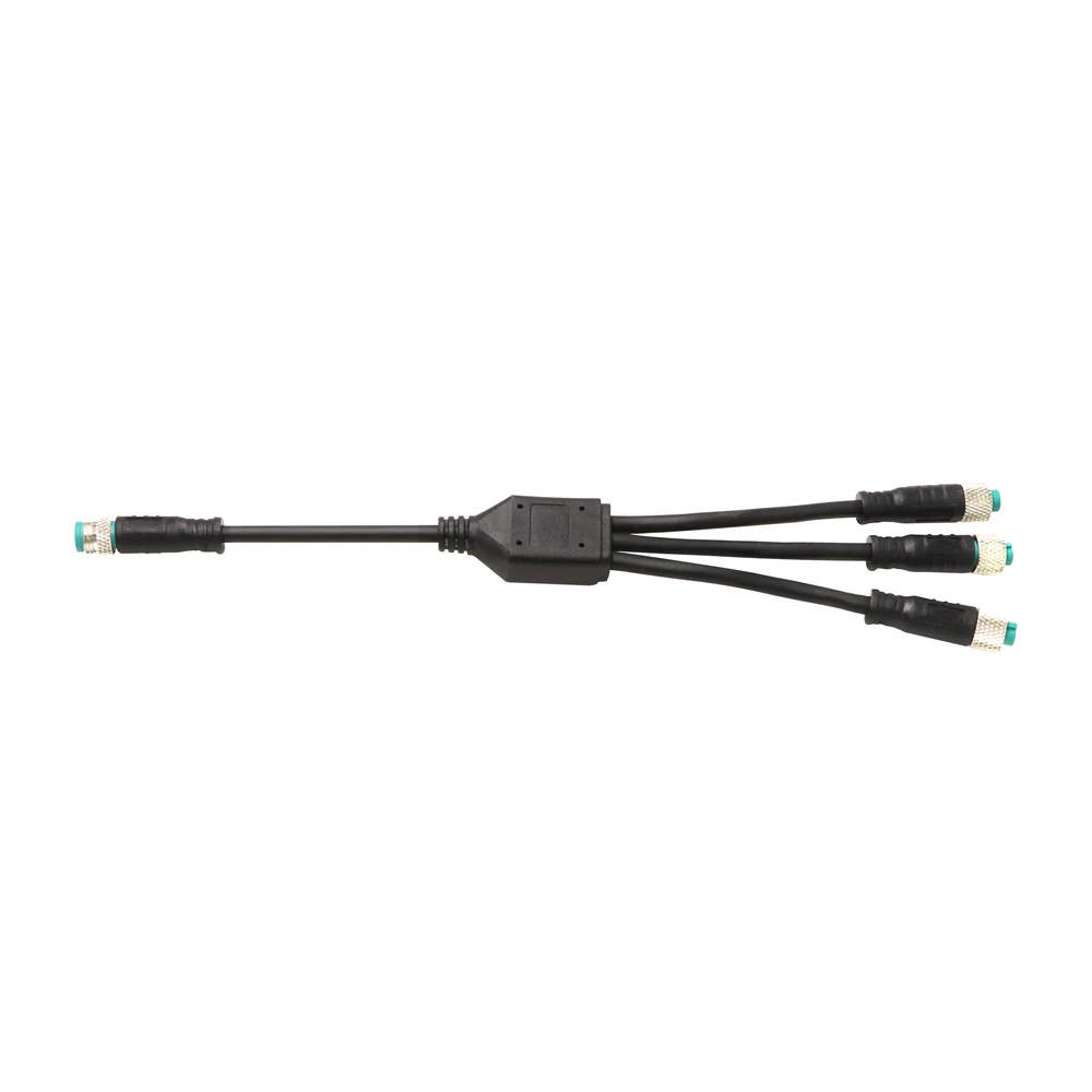 M12 1 to 2-4 Port Y Type M12 1 to 2-4 Port Y Type
